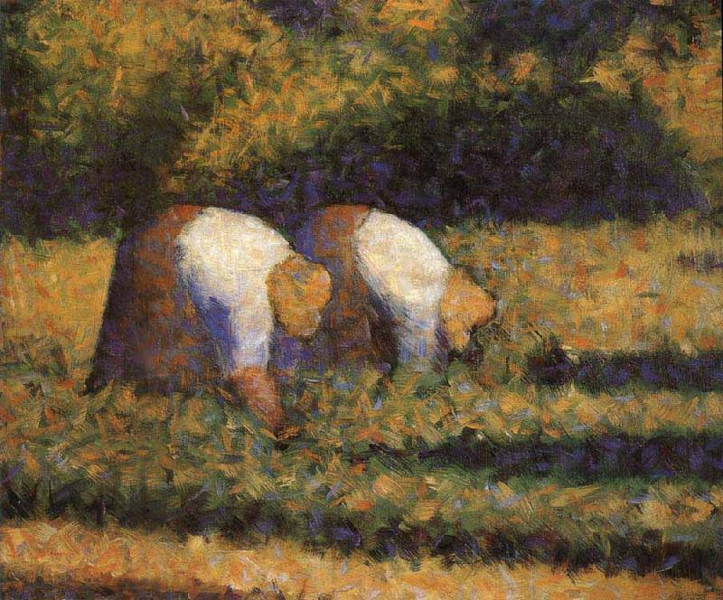 Georges Seurat The Countrywoman in the work Norge oil painting art